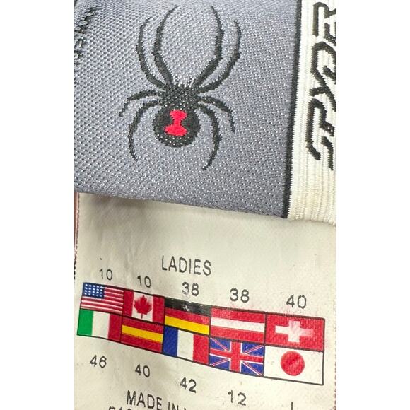 Spyder Size 10 Blue Green Jacket Coat Zip in Fleece Liner Outdoors Layers Winter - Picture 9 of 10